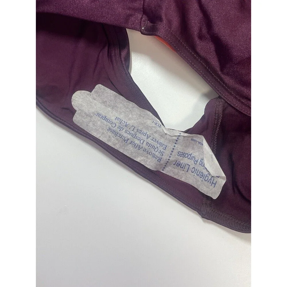 Zimmermann Violet ColorBlock Bikini Bottom